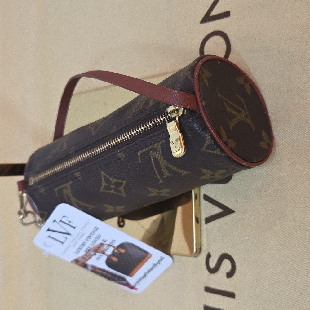 Louis Vuitton 1970's ULTRA RARE Mini Papillon wristlet-highly collectable piece - Picture 13 of 17